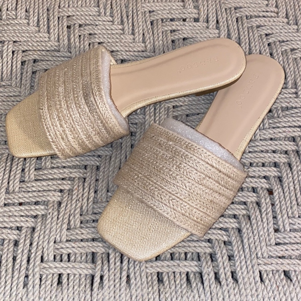 Nude sandals